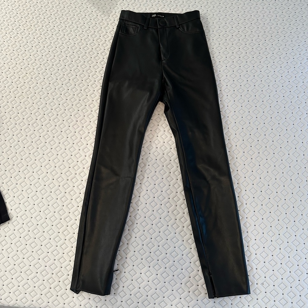 Zara Leather Pants
